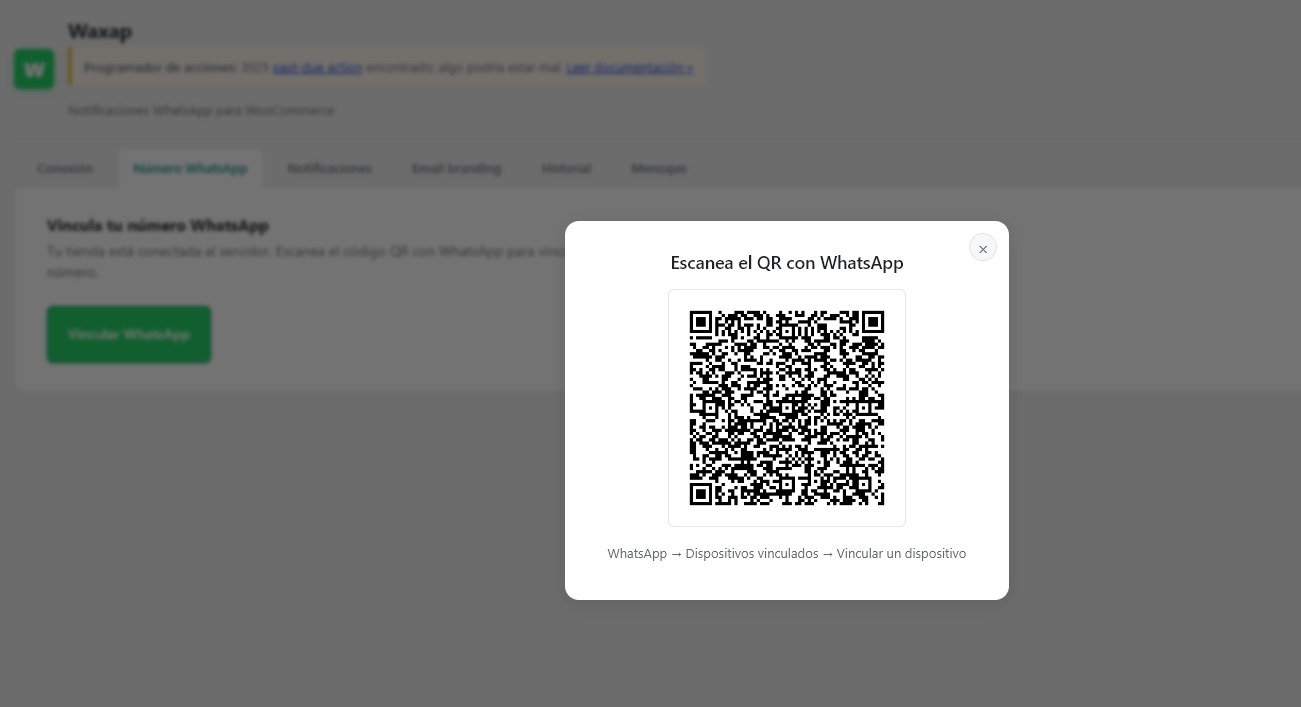 Vincula escaneando un QR